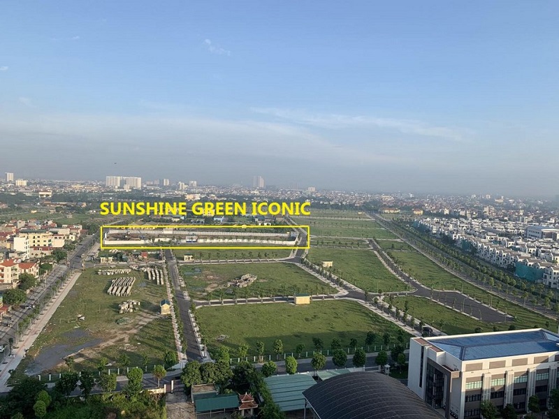 Ảnh 1: tiến độ xây dựng dự án Sunshine Green Iconic Long Biên