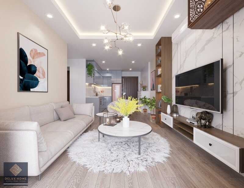 Cho thuê căn hộ 2PN Vinhomes Smart City với nội thất cao cấp