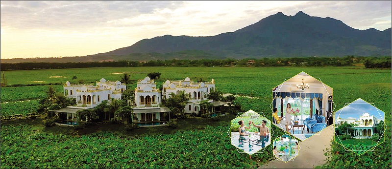 Dự án Vườn Vua Resort & Villas Phú Thọ Có đầm sen tự nhiên