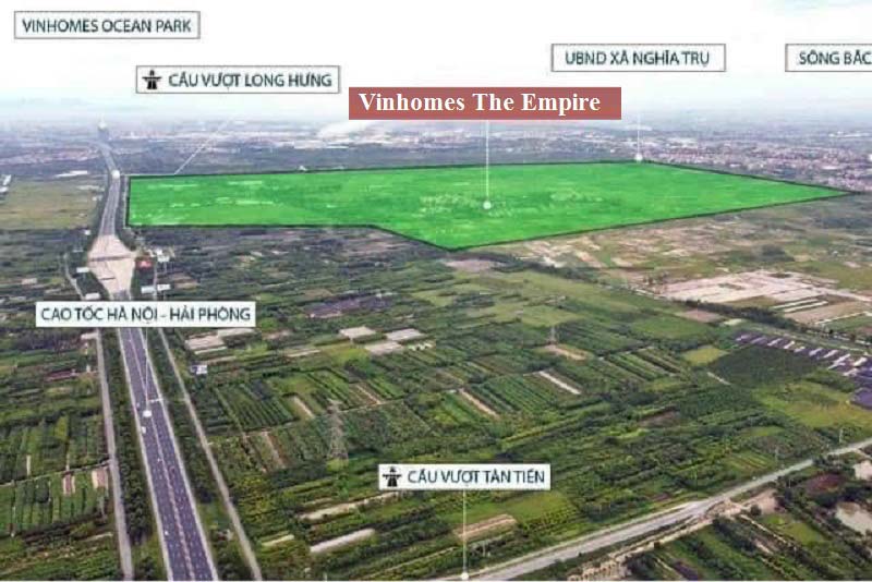 Địa chỉ dự án Vinhomes The Empire được tìm kiếm nhiều nhất thời điểm hiện tại